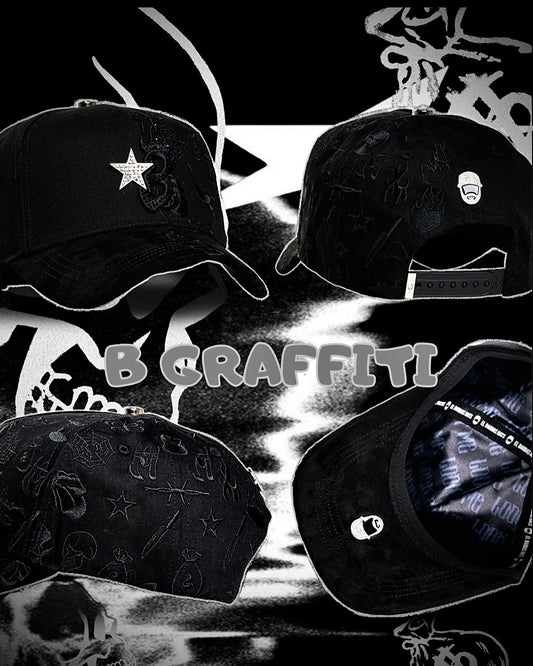 Gorra Barbas Hats "B-Star Graffiti"