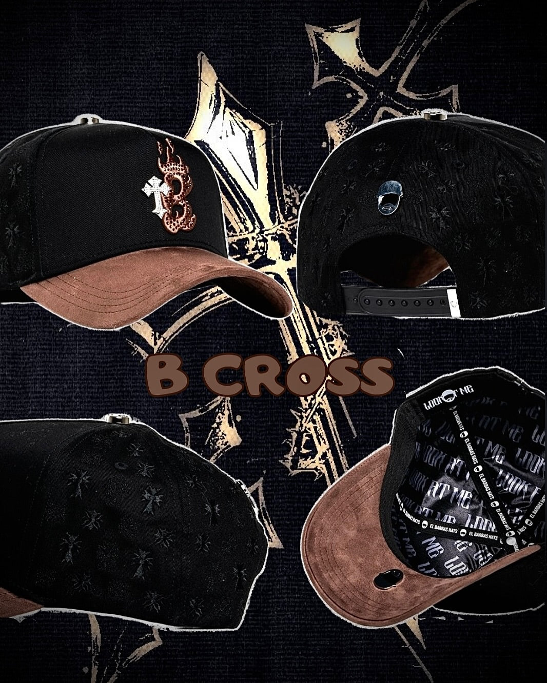 Gorra Barbas Hats "B-Cross"