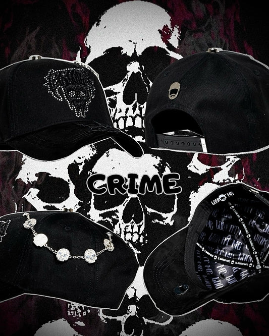 Gorra Barbas Hats "CR*ME"